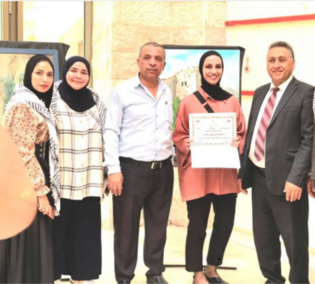 افتتاح معرض عيون فنان لعماد مصاروة ونتالي سمارة في الطيرة 